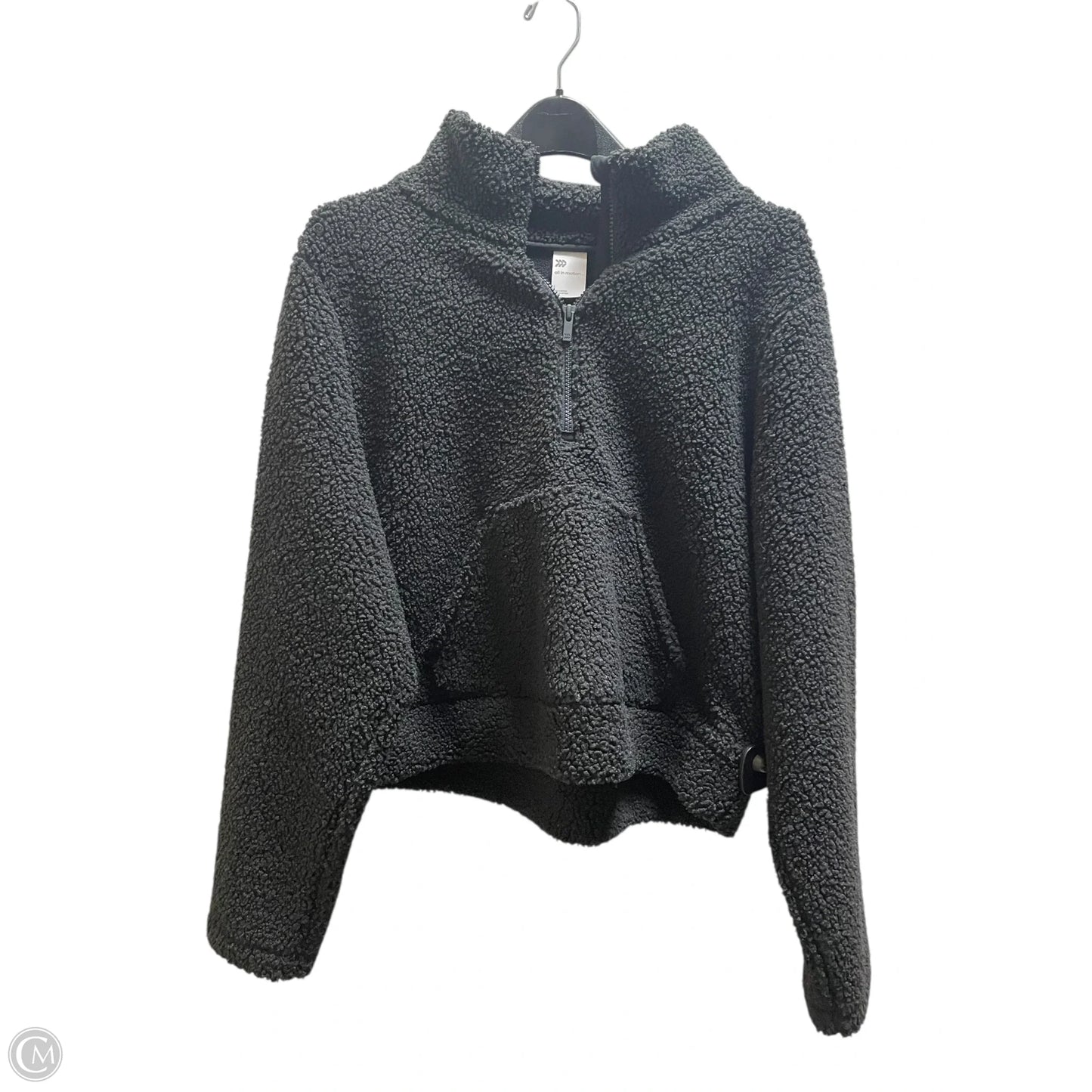 Sweatshirt Collar By All In Motion In Black, Size: L