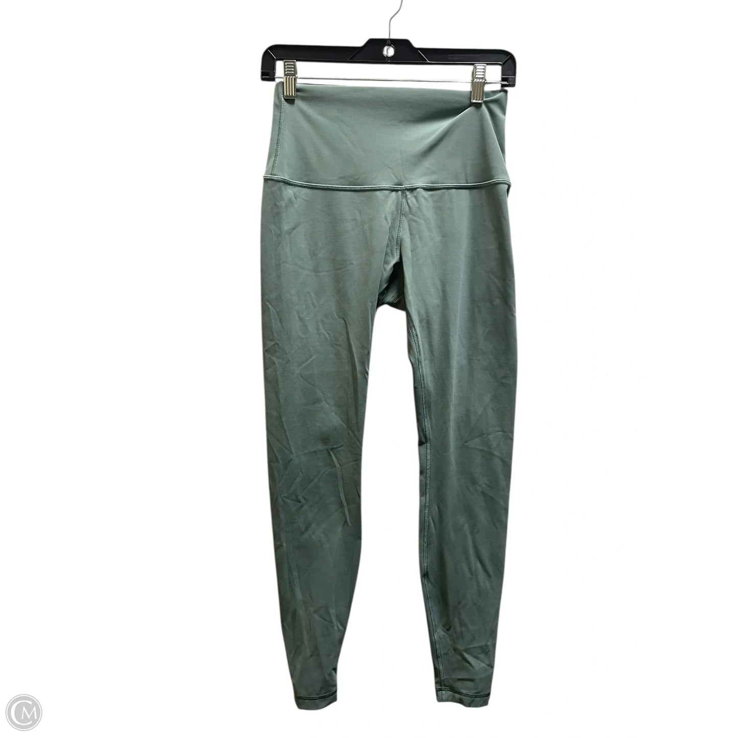 Athletic Leggings By Lululemon In Green, Size: 8