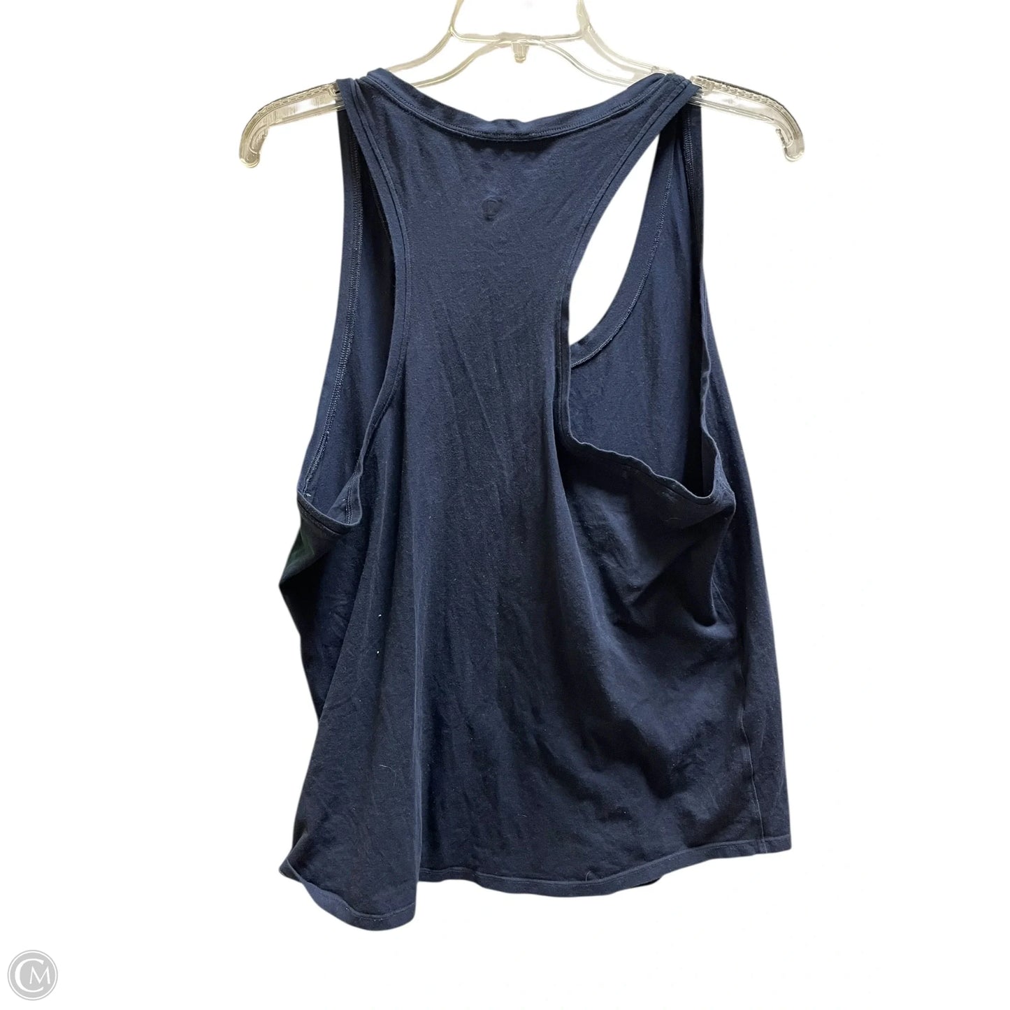 Athletic Tank Top By Lululemon In Navy, Size: L