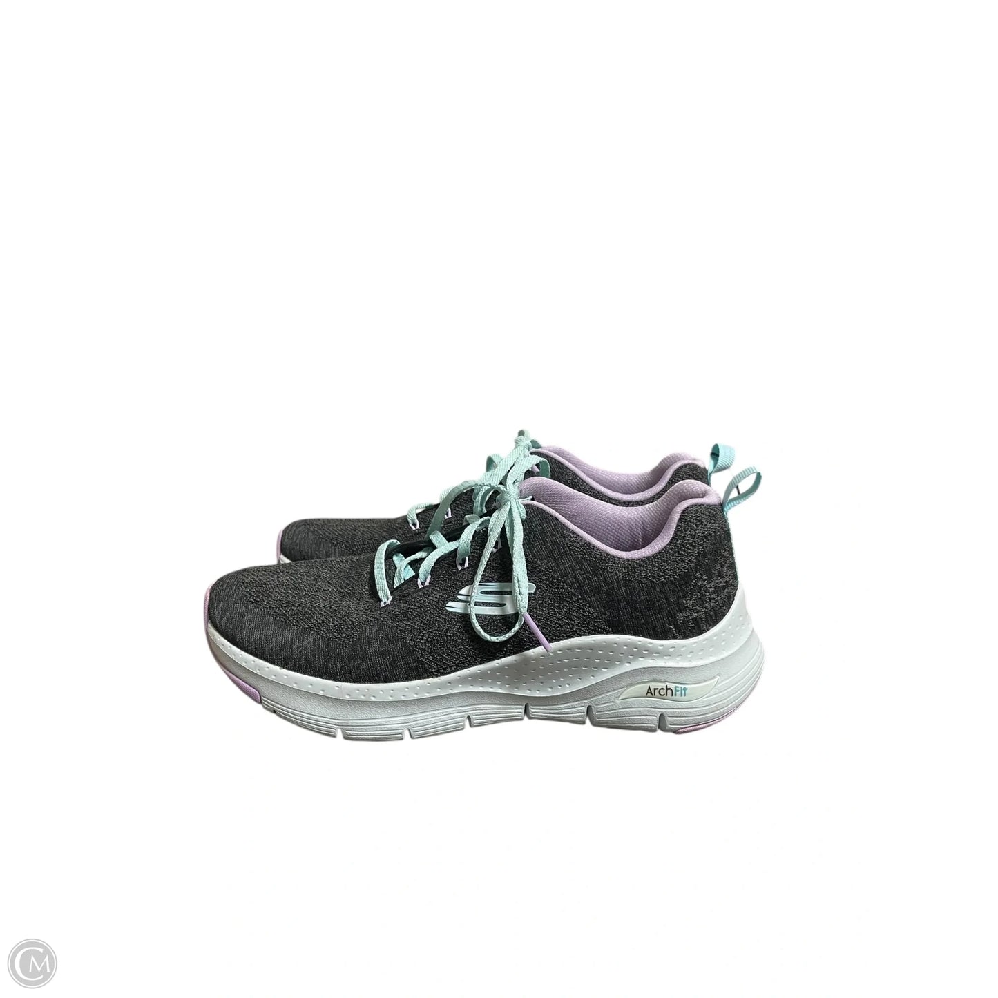 Shoes Athletic By Skechers In Black, Size: 8.5