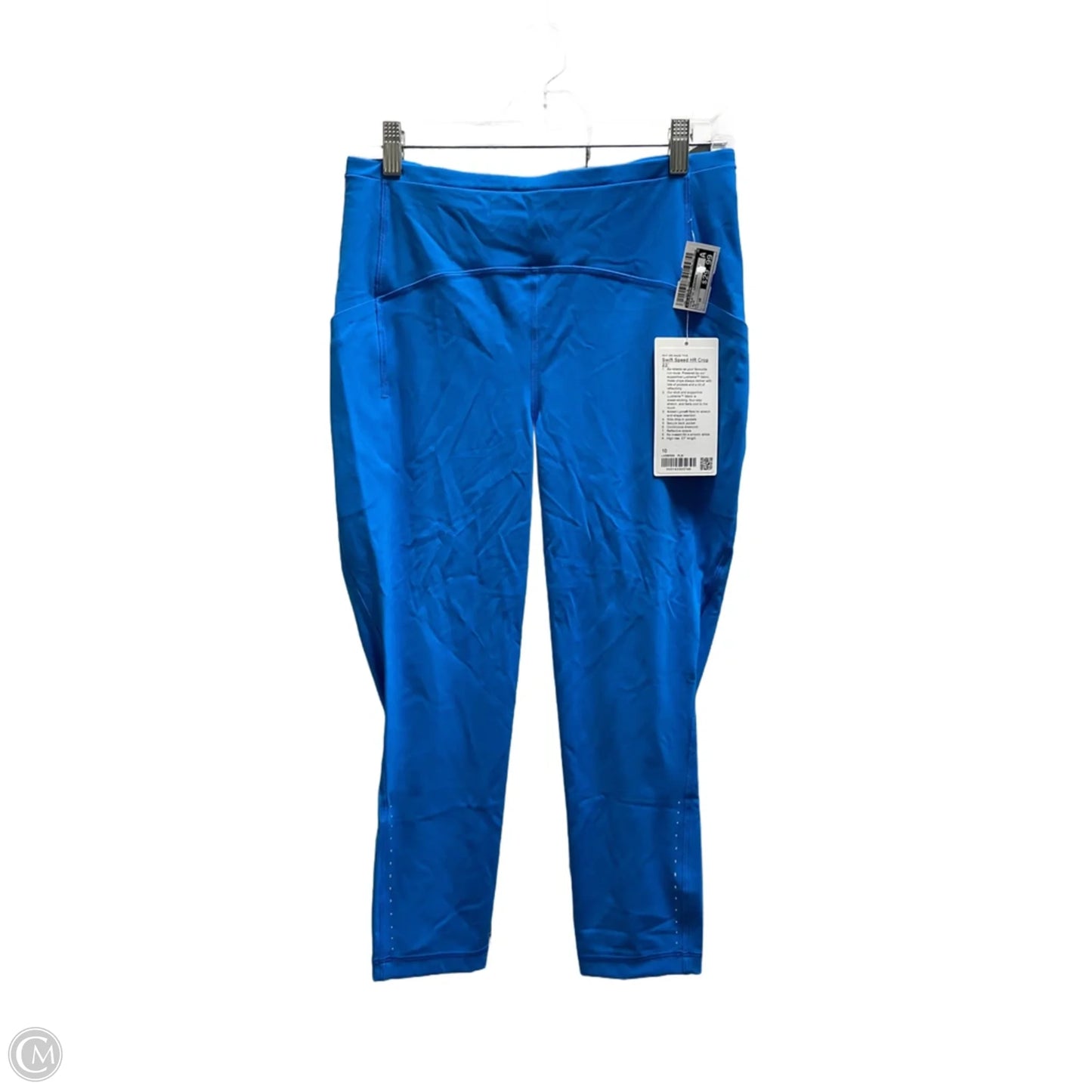 Athletic Leggings By Lululemon In Blue, Size: 10