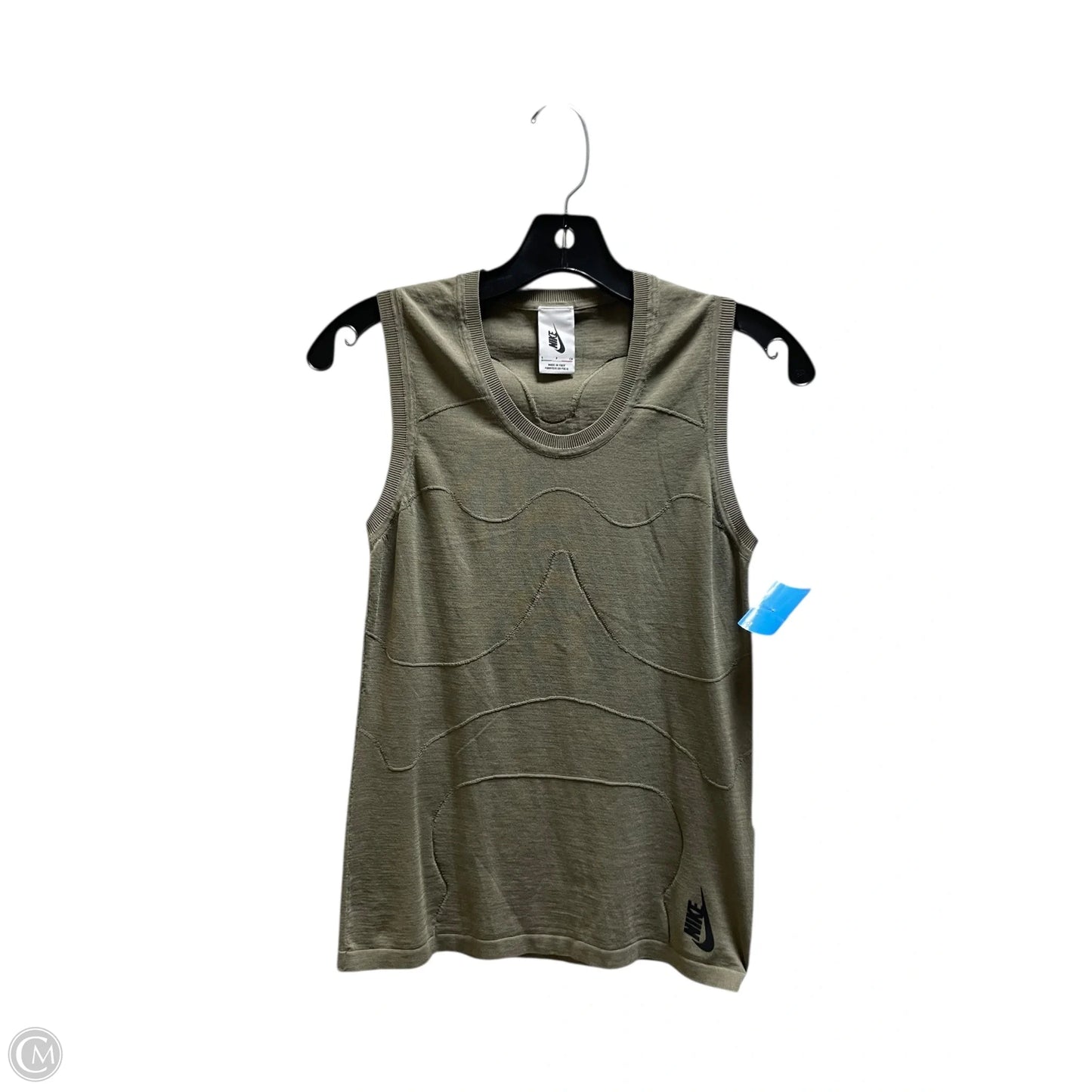Top Sleeveless By Nike Apparel In Green, Size: S