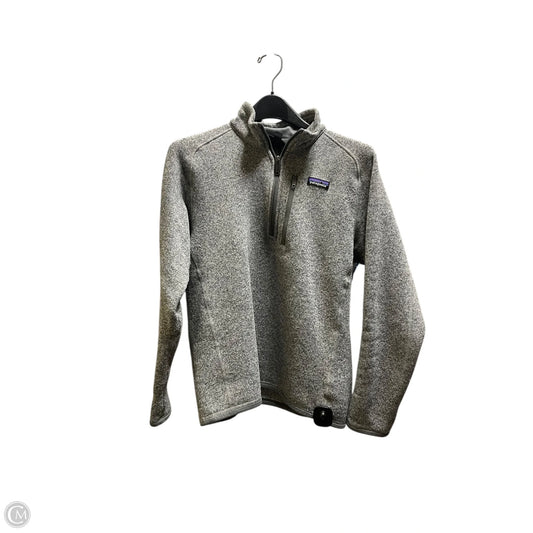 Jacket Fleece By Patagonia In Grey, Size: S