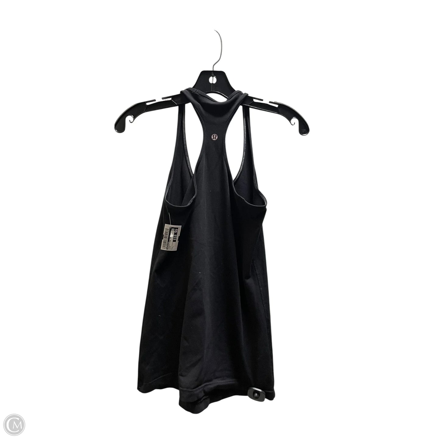 Athletic Tank Top By Lululemon In Black, Size: L