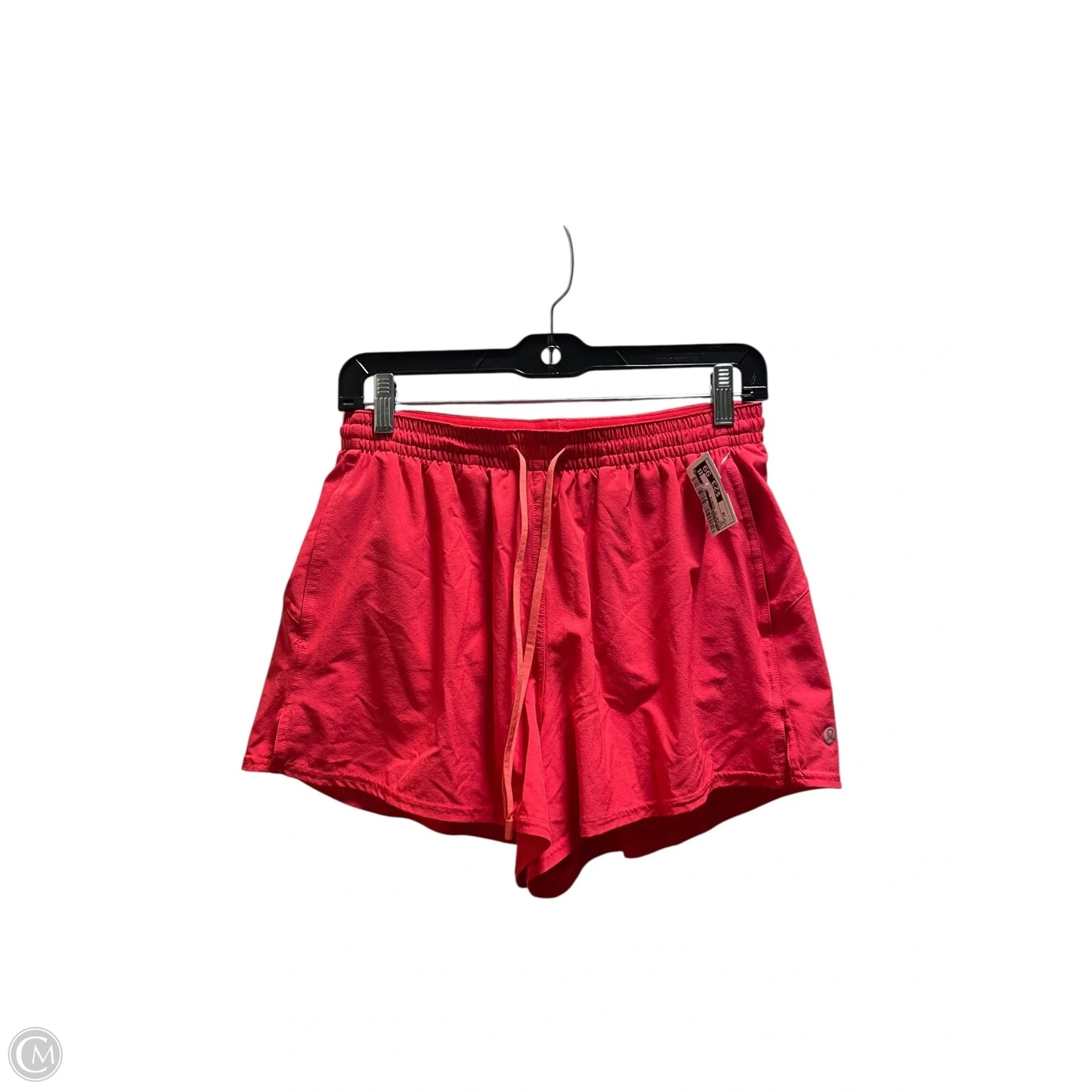 Athletic Shorts By Lululemon In Red, Size: 10