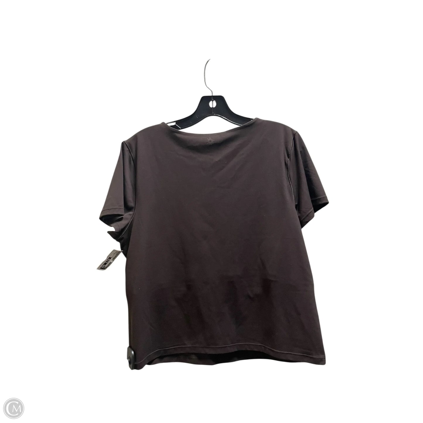 Athletic Top Short Sleeve By Offline By Aerie In Brown, Size: 2x