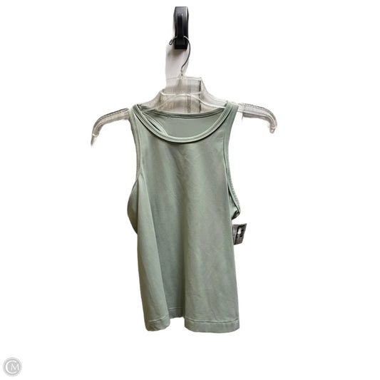 Athletic Tank Top By Lululemon In Green, Size: M