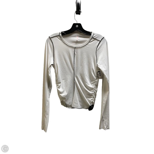 Top Long Sleeve By Free People In White, Size: S
