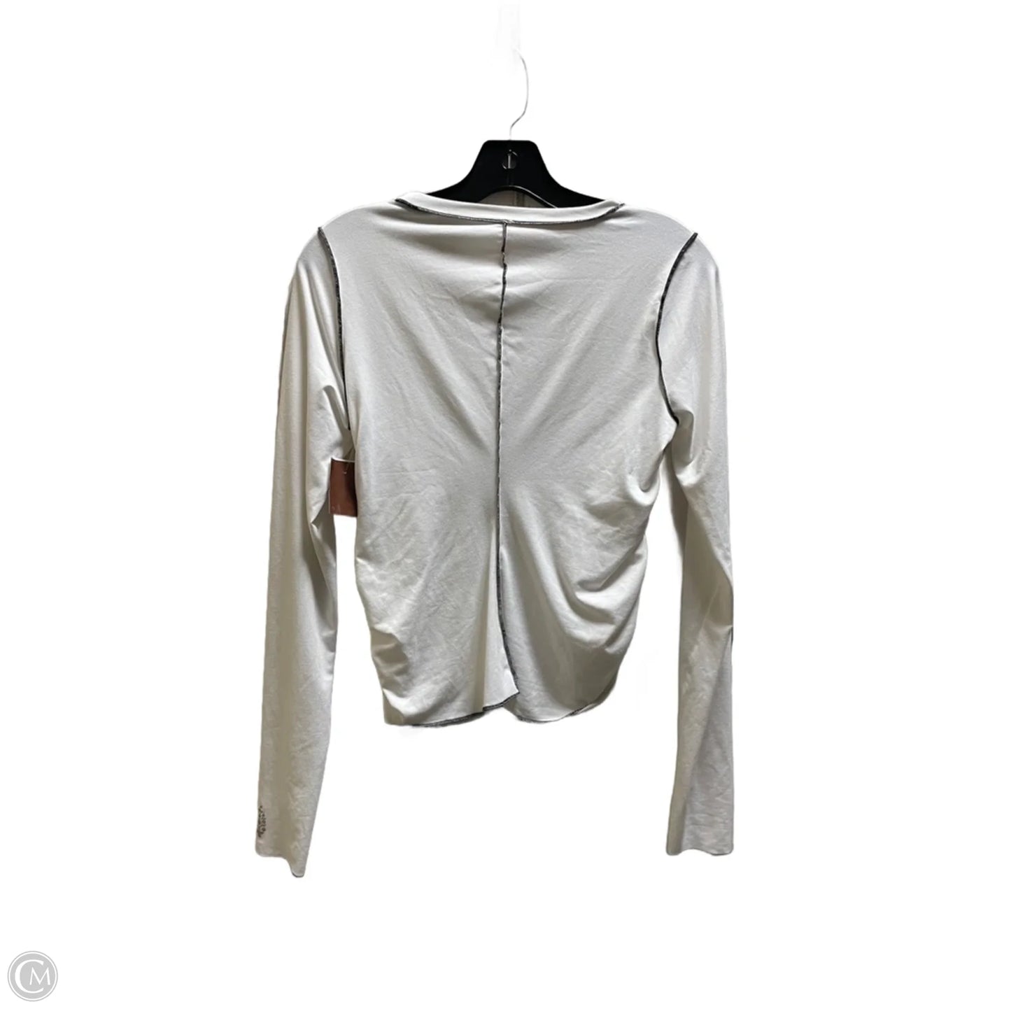 Top Long Sleeve By Free People In White, Size: S