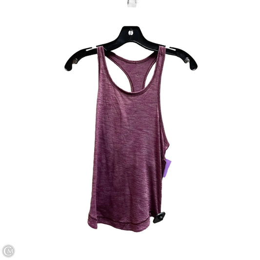 Athletic Tank Top By Lululemon In Purple, Size: S