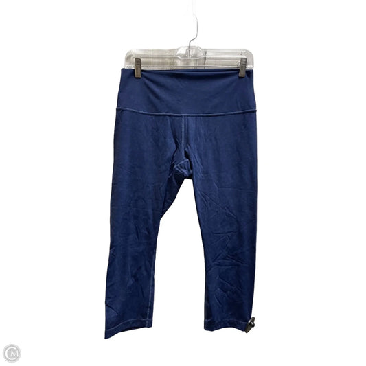 Athletic Leggings By Lululemon In Blue, Size: 10