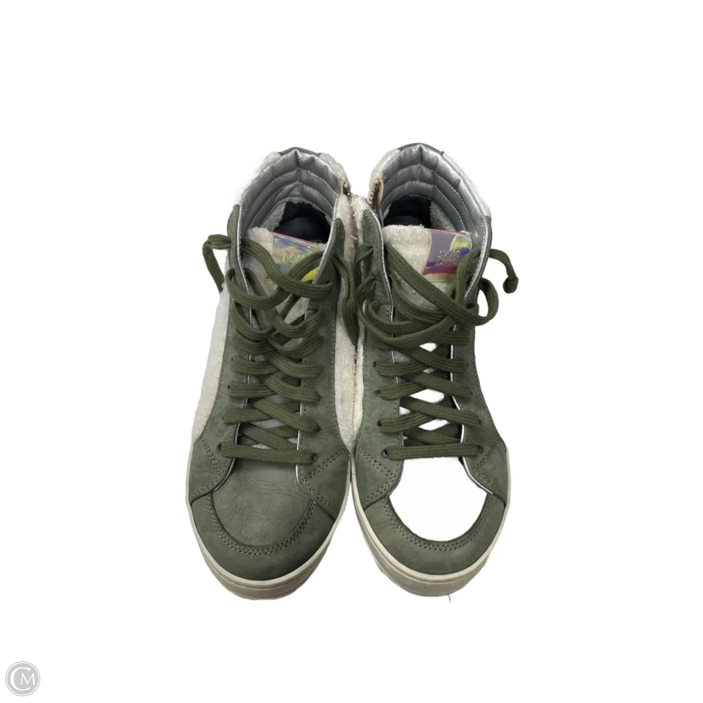 Shoes Sneakers By P448 In Green, Size: 6.5