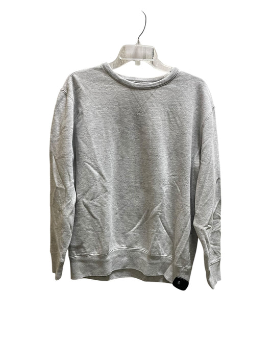 Sweatshirt Crewneck By Express In Grey, Size: M