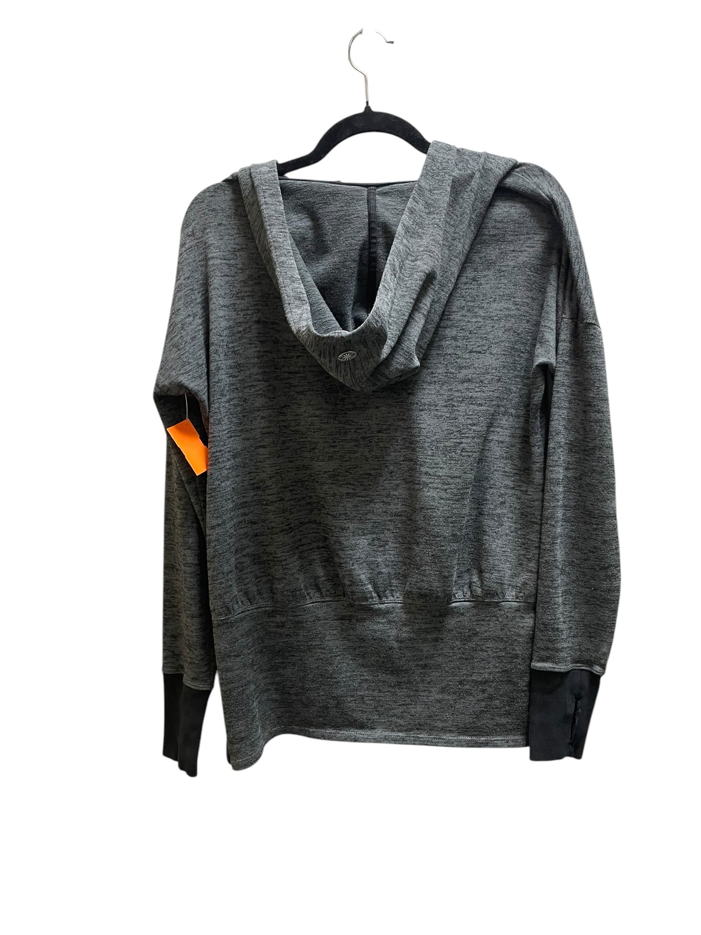 Sweatshirt Hoodie By Athleta In Grey, Size: S