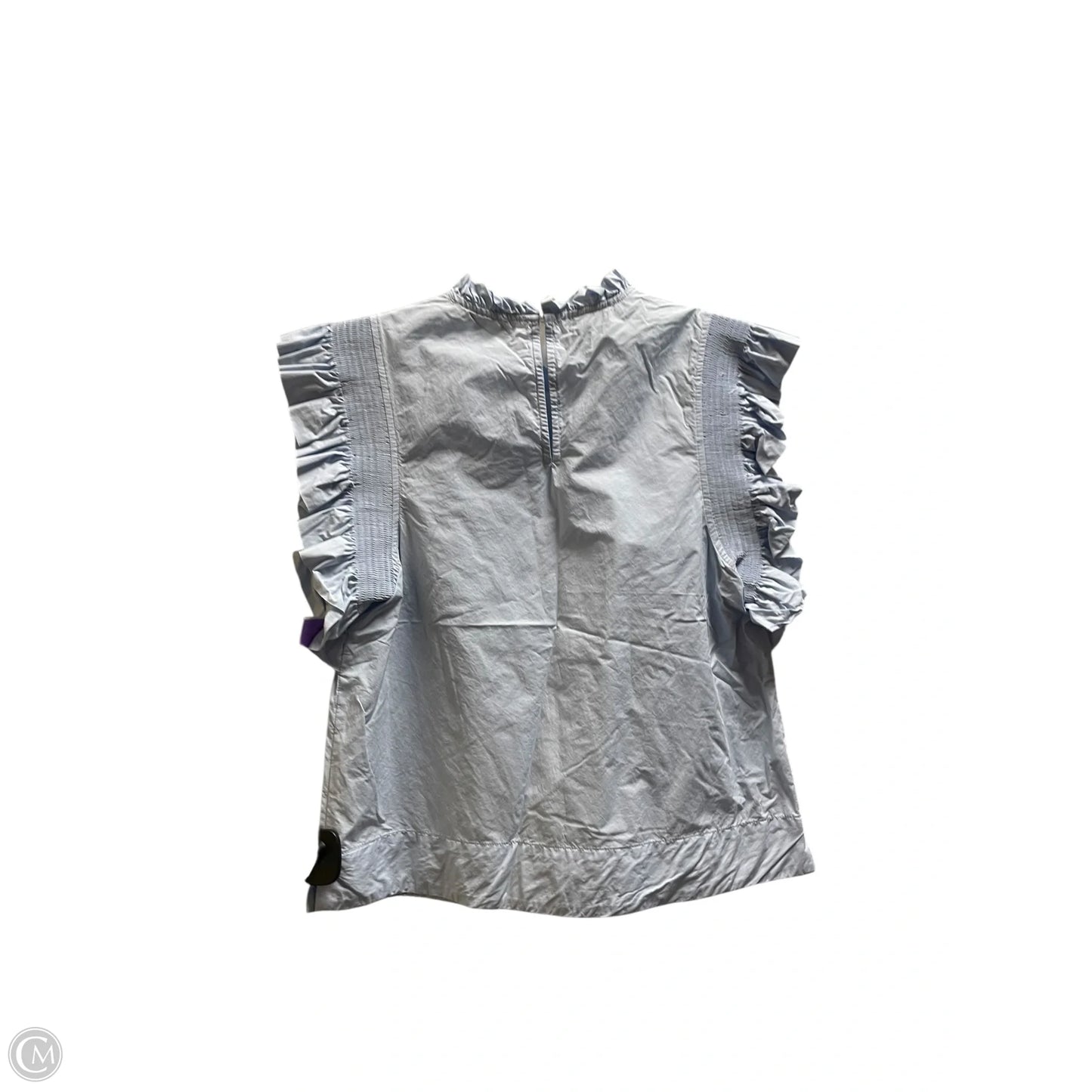 Top Sleeveless By English Factory In Blue, Size: M