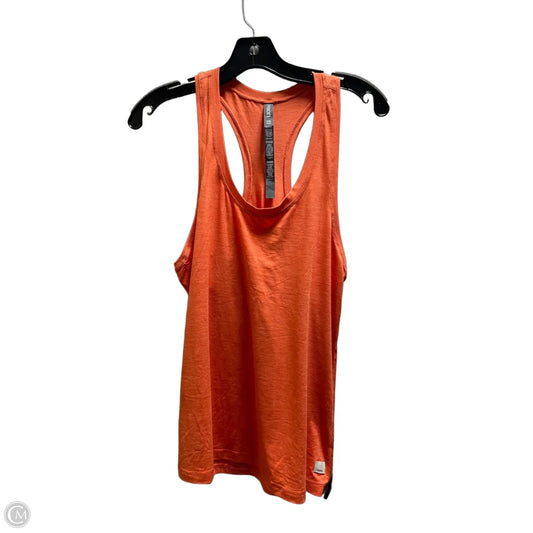 Top Sleeveless By Vuori In Orange, Size: L