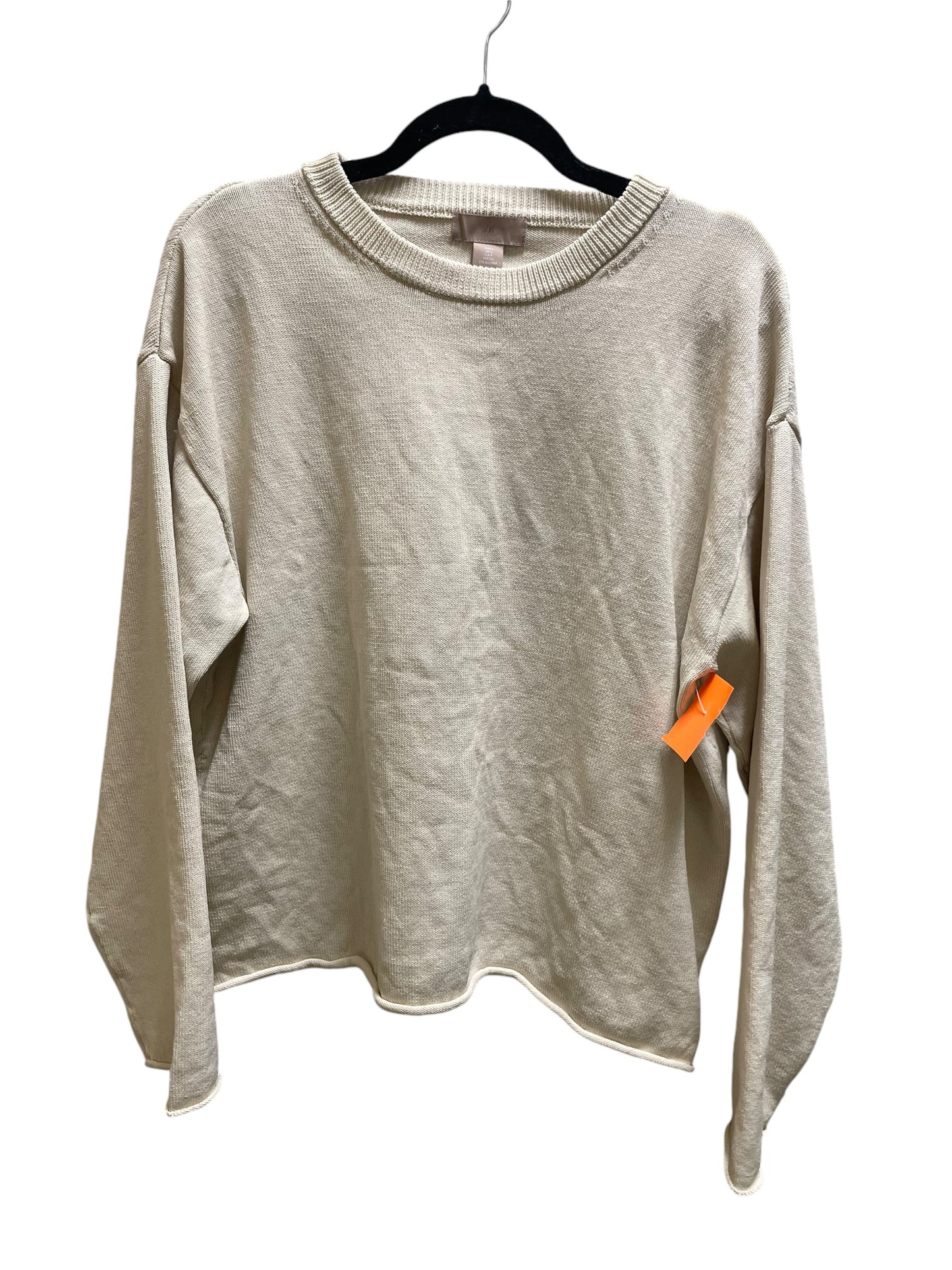 Sweater By H&m In Cream, Size: S