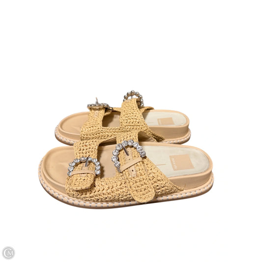 Sandals Flats By Dolce Vita In Tan, Size: 7