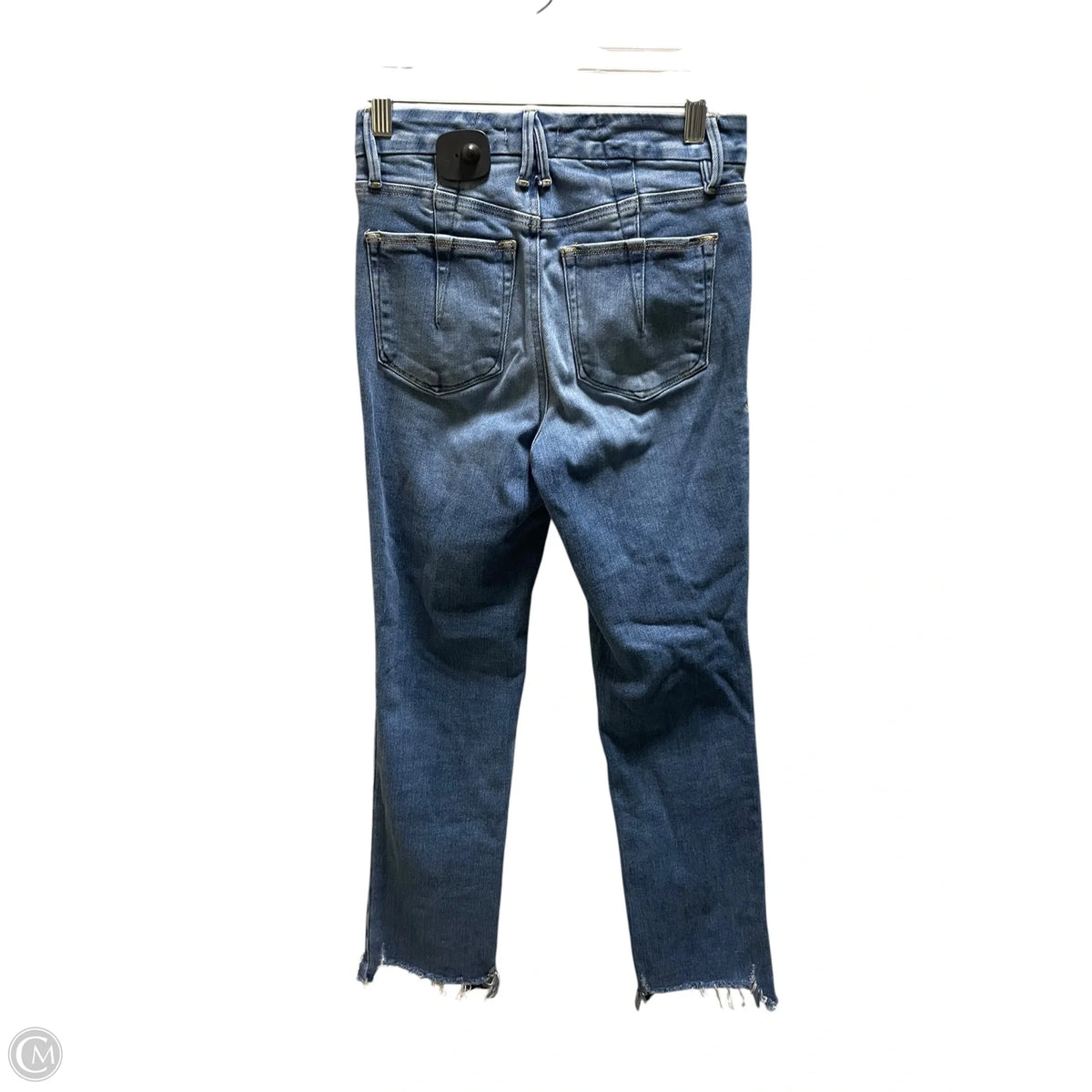 Jeans Skinny By Good American In Blue Denim, Size: 0
