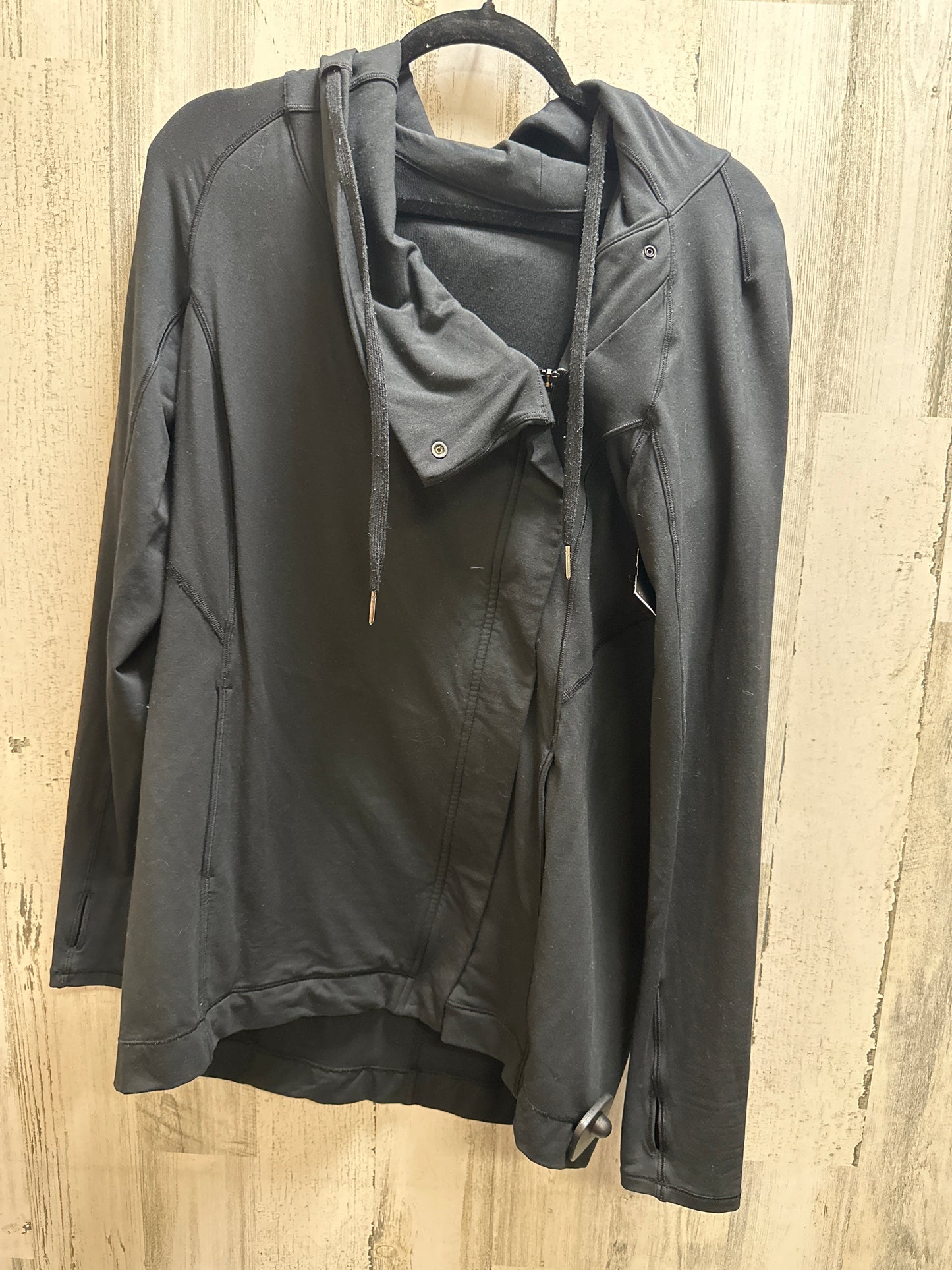 Black Athletic Jacket Lululemon, Size 6