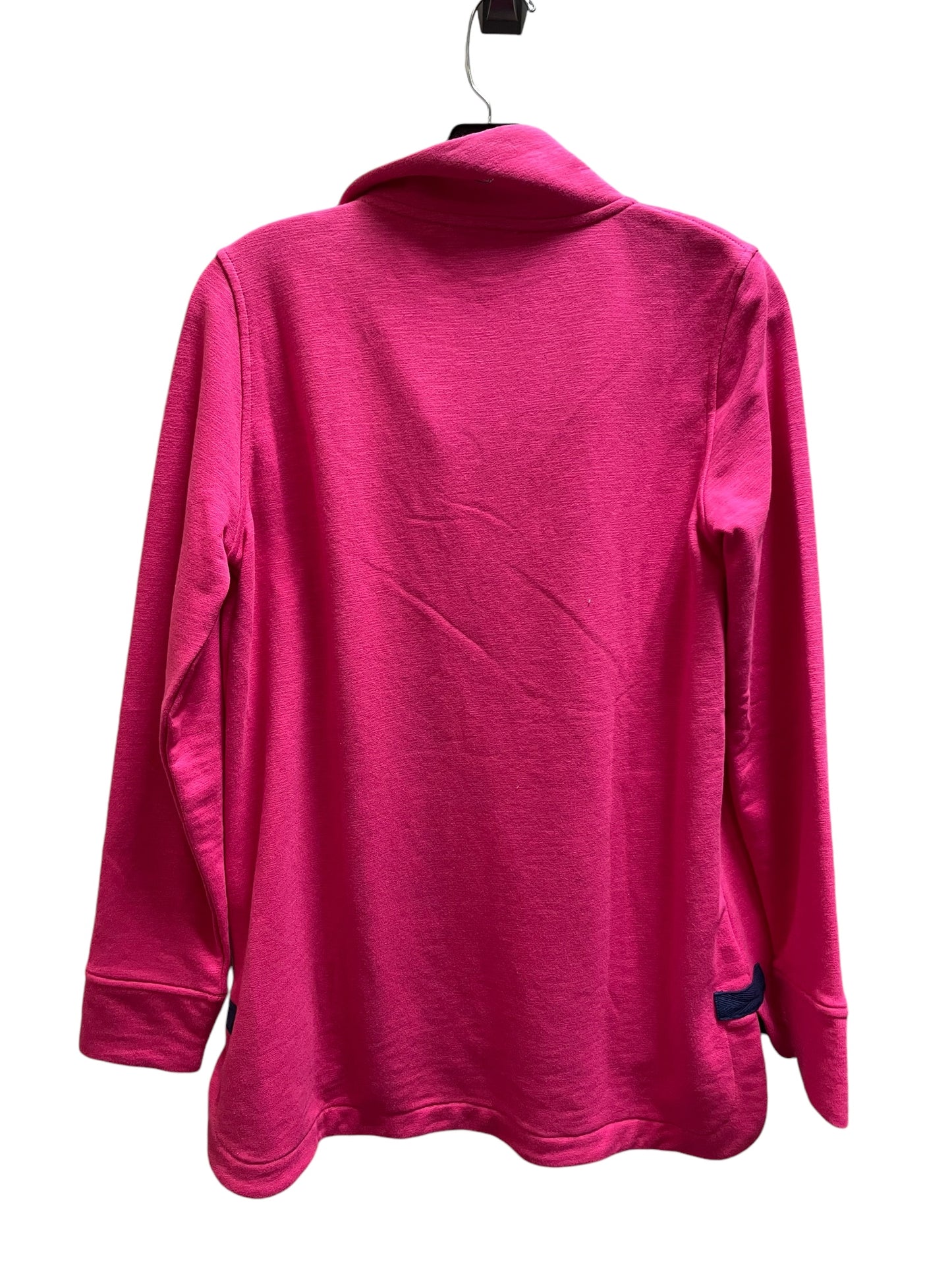 Sweatshirt Collar By Vineyard Vines In Pink, Size: S