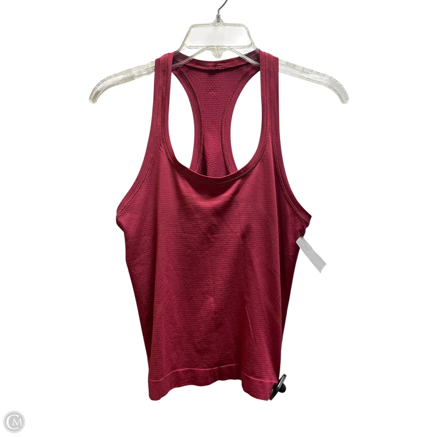 Athletic Tank Top By Lululemon In Maroon, Size: 6