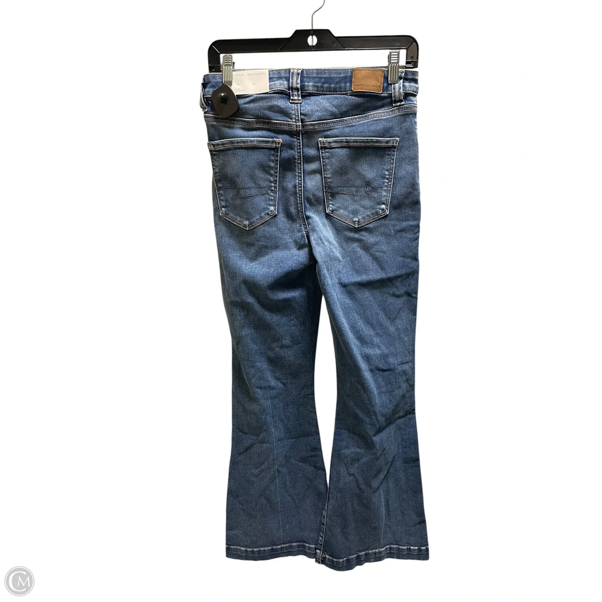 Jeans Flared By American Eagle In Blue Denim, Size: 10