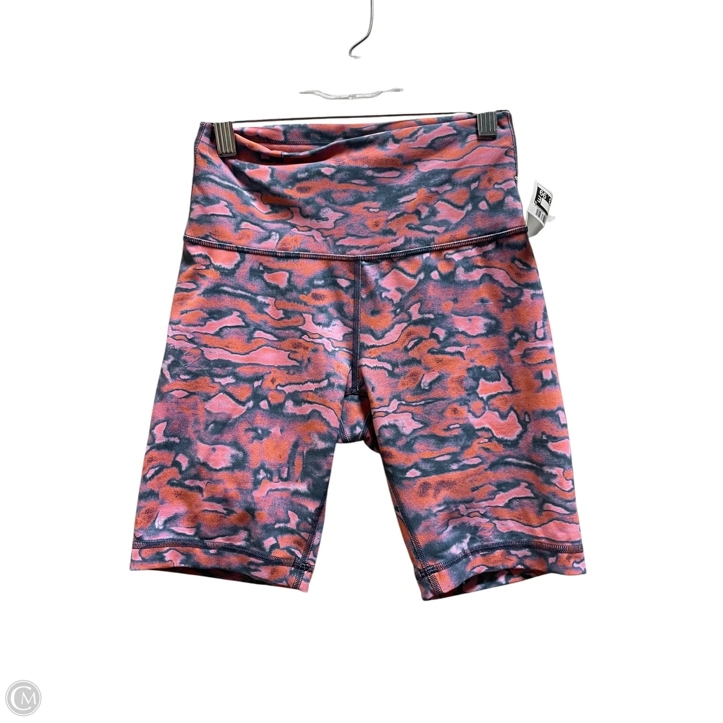 Athletic Shorts By Lululemon In Orange, Size: 6