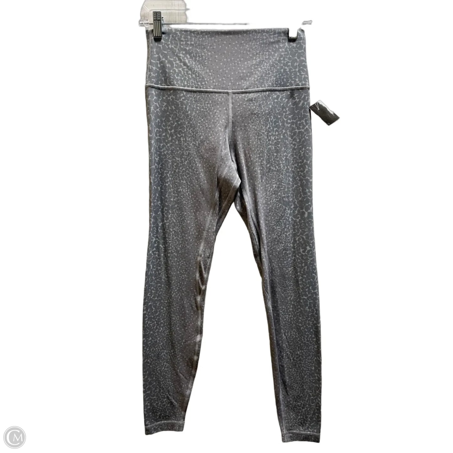 Athletic Leggings By Lululemon In Grey, Size: 8