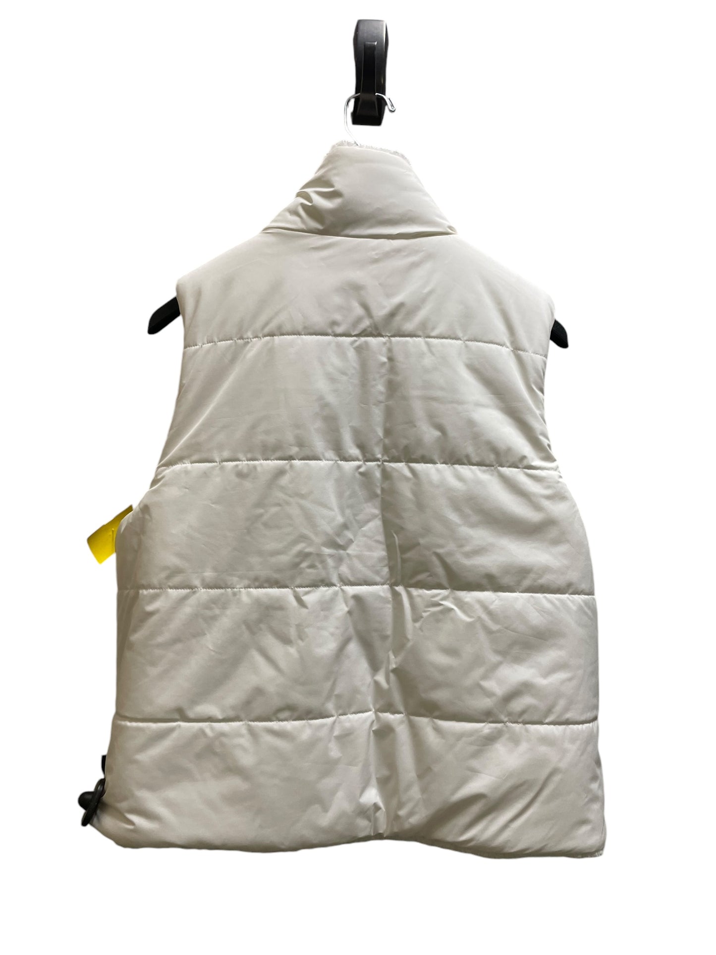 Vest Puffer & Quilted By Dkny In White, Size: S