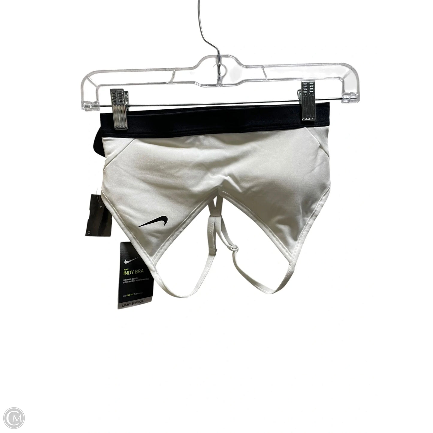 Athletic Bra By Nike Apparel In White, Size: S