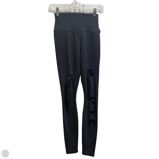 Athletic Leggings By Alo In Black, Size: Xs