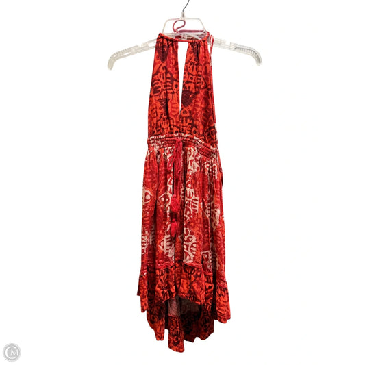 Dress Casual Short By Free People In Red, Size: M