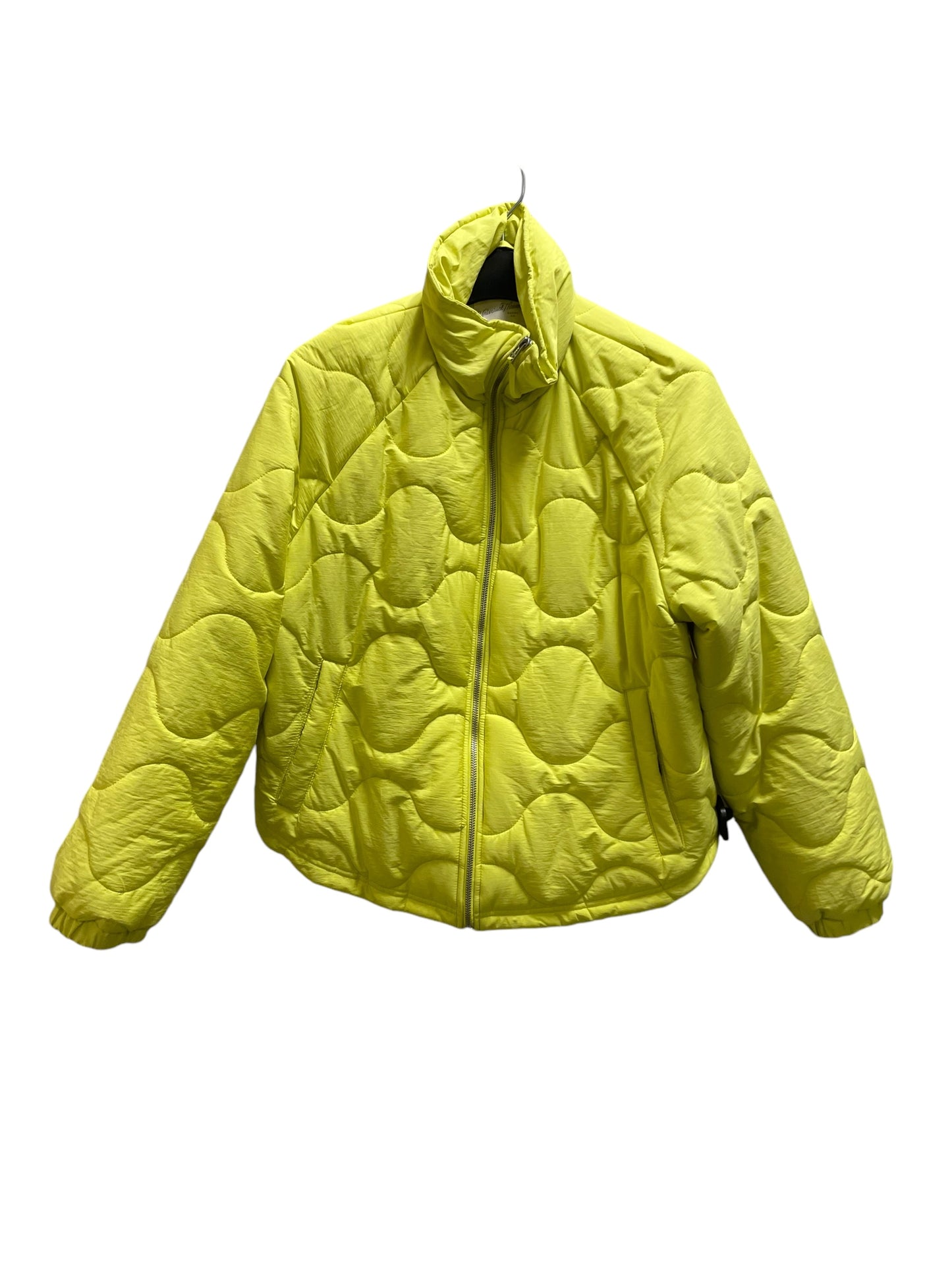 Jacket Puffer & Quilted By Universal Thread In Green, Size: L