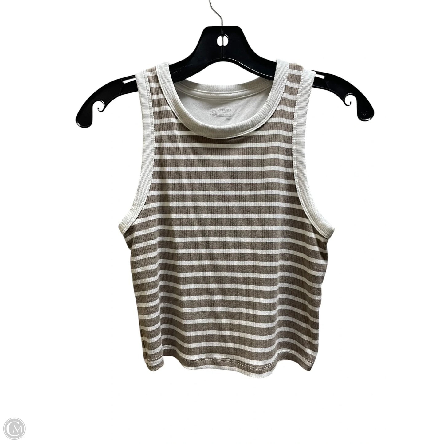 Top Sleeveless By Aerie In Brown, Size: S