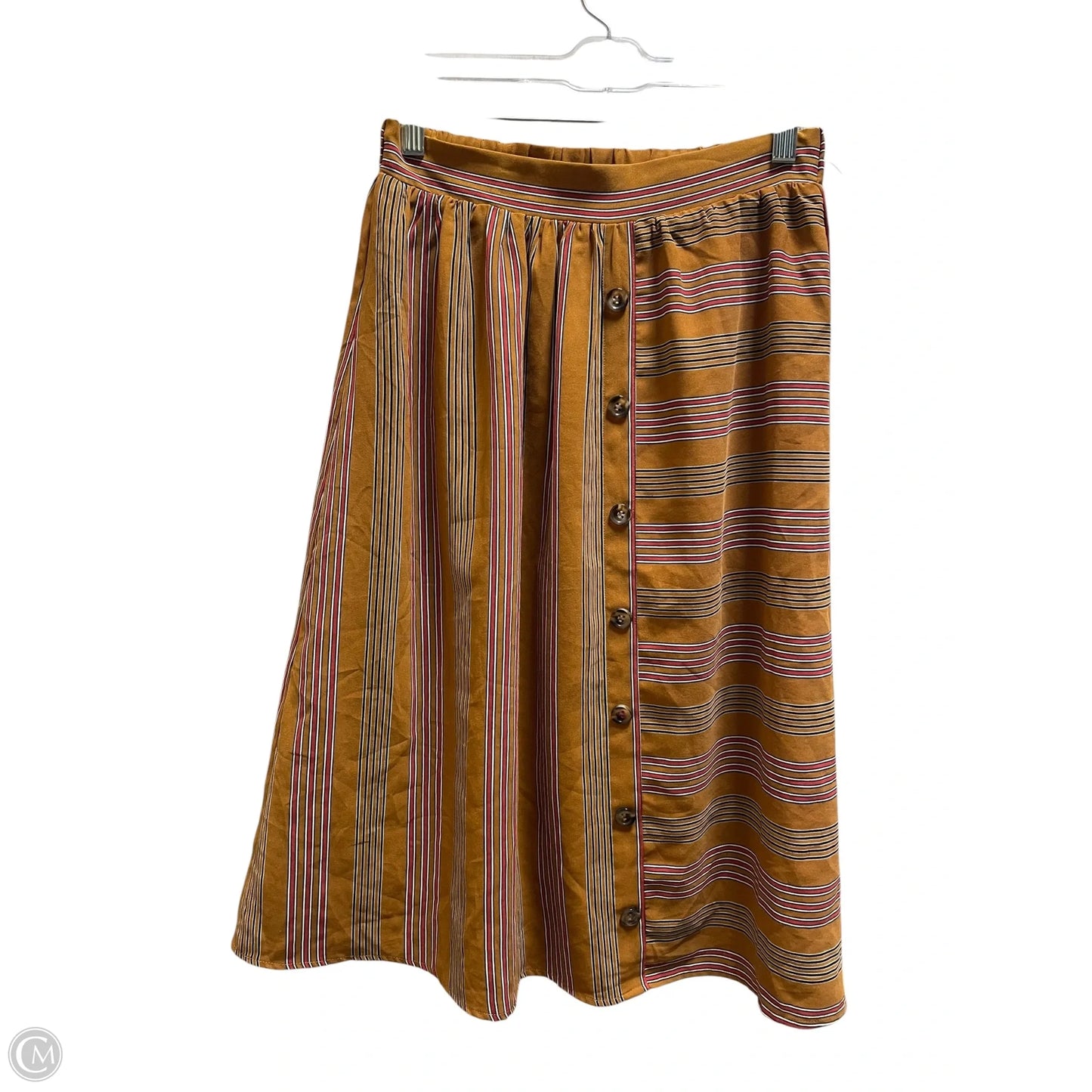 Skirt Maxi By Roolee In Brown, Size: S