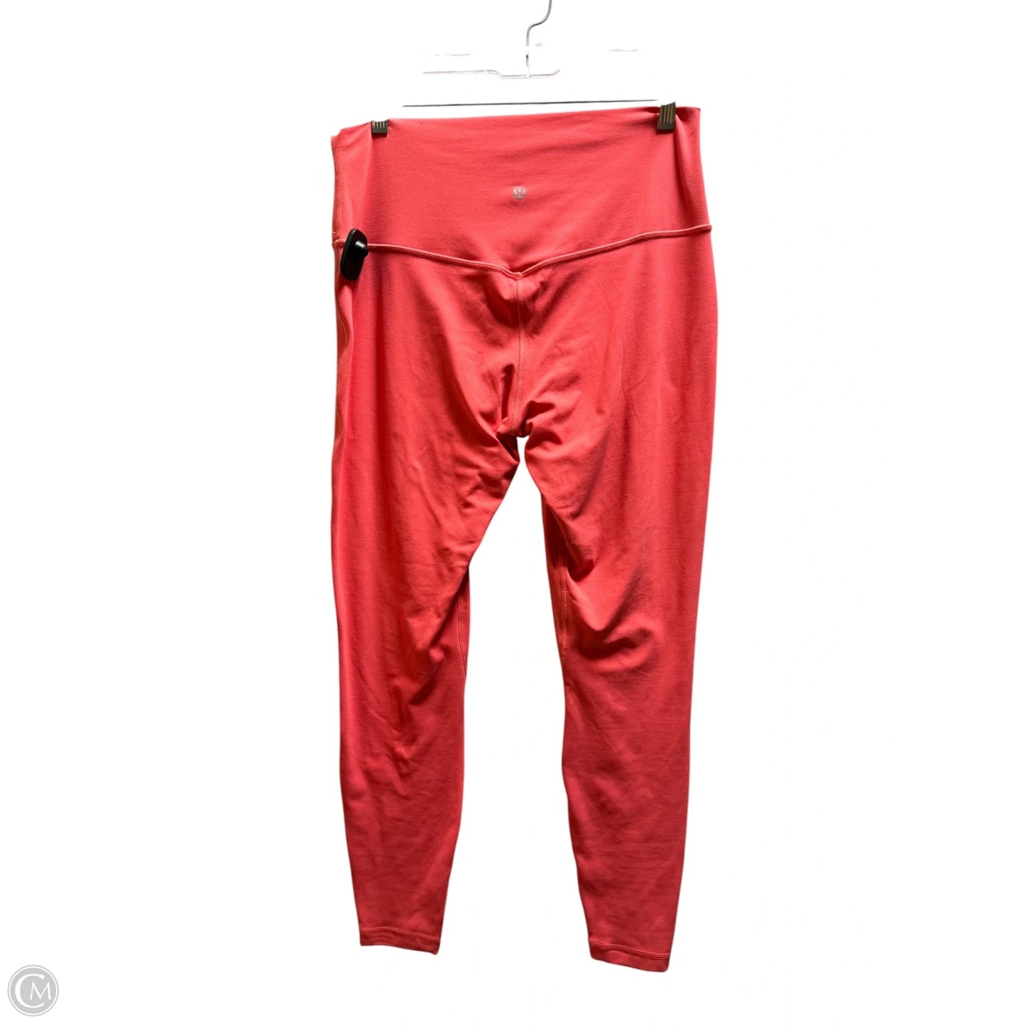 Athletic Leggings By Lululemon In Coral, Size: 12