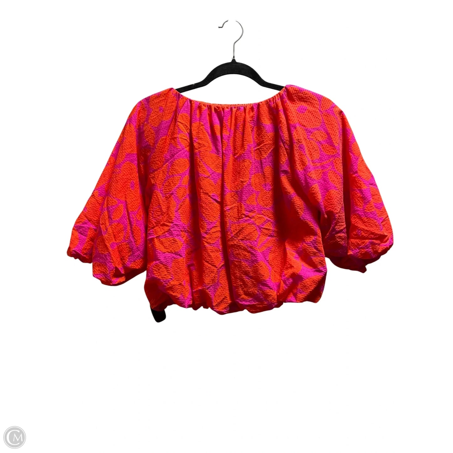 Top Short Sleeve By Thml In Pink, Size: Xs
