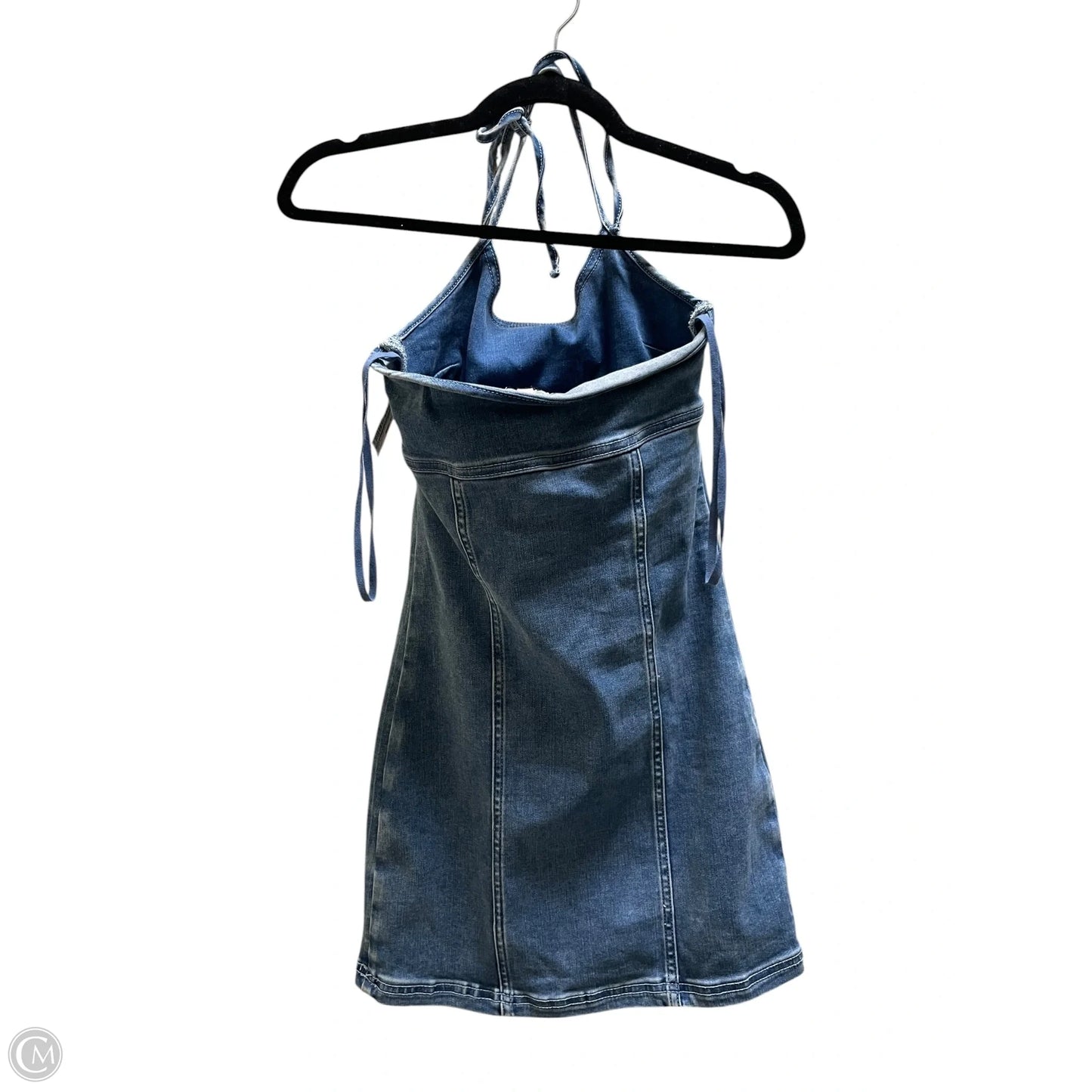 Dress Casual Short By Aerie In Blue Denim, Size: Xs