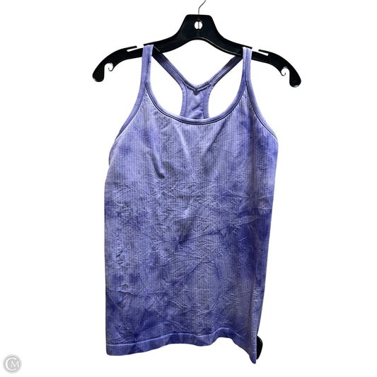 Athletic Tank Top By Lululemon In Purple, Size: S
