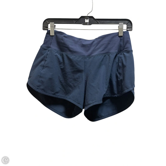 Athletic Shorts By Lululemon In Navy, Size: 4