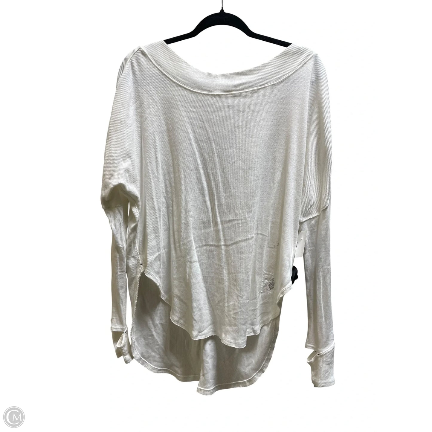 Top Long Sleeve By Free People In White, Size: Xs