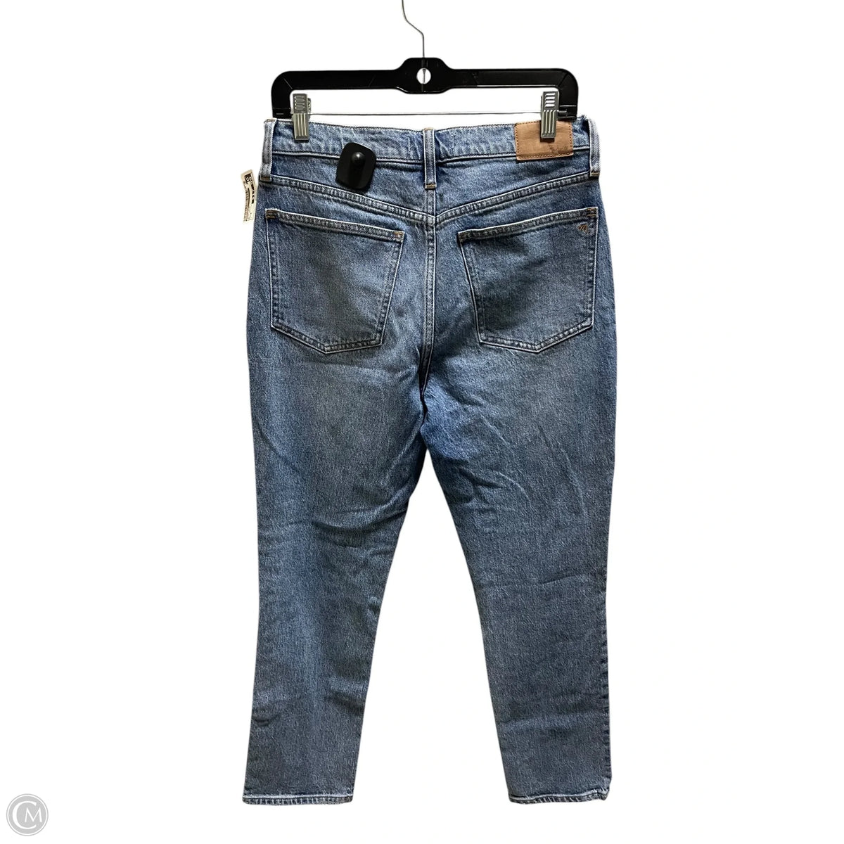 Jeans Straight By Madewell In Blue Denim, Size: 6