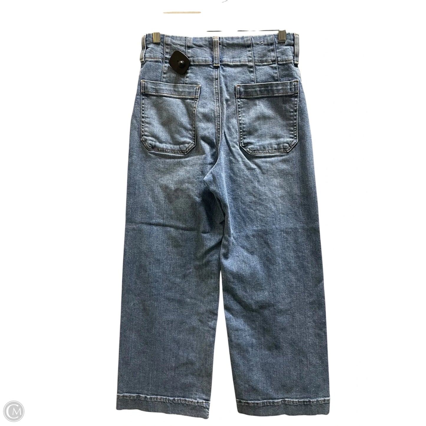 Jeans Straight By Maeve In Blue Denim, Size: 4