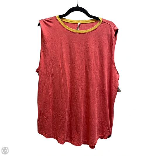Tank Top By Lululemon In Orange, Size: L