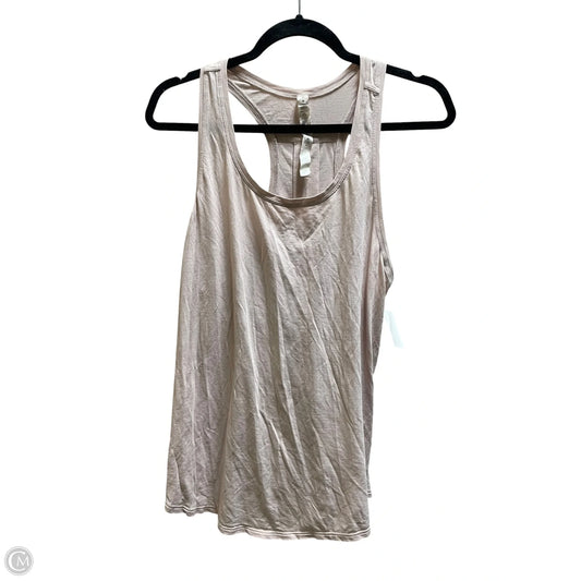 Athletic Tank Top By Lululemon In Pink, Size: L