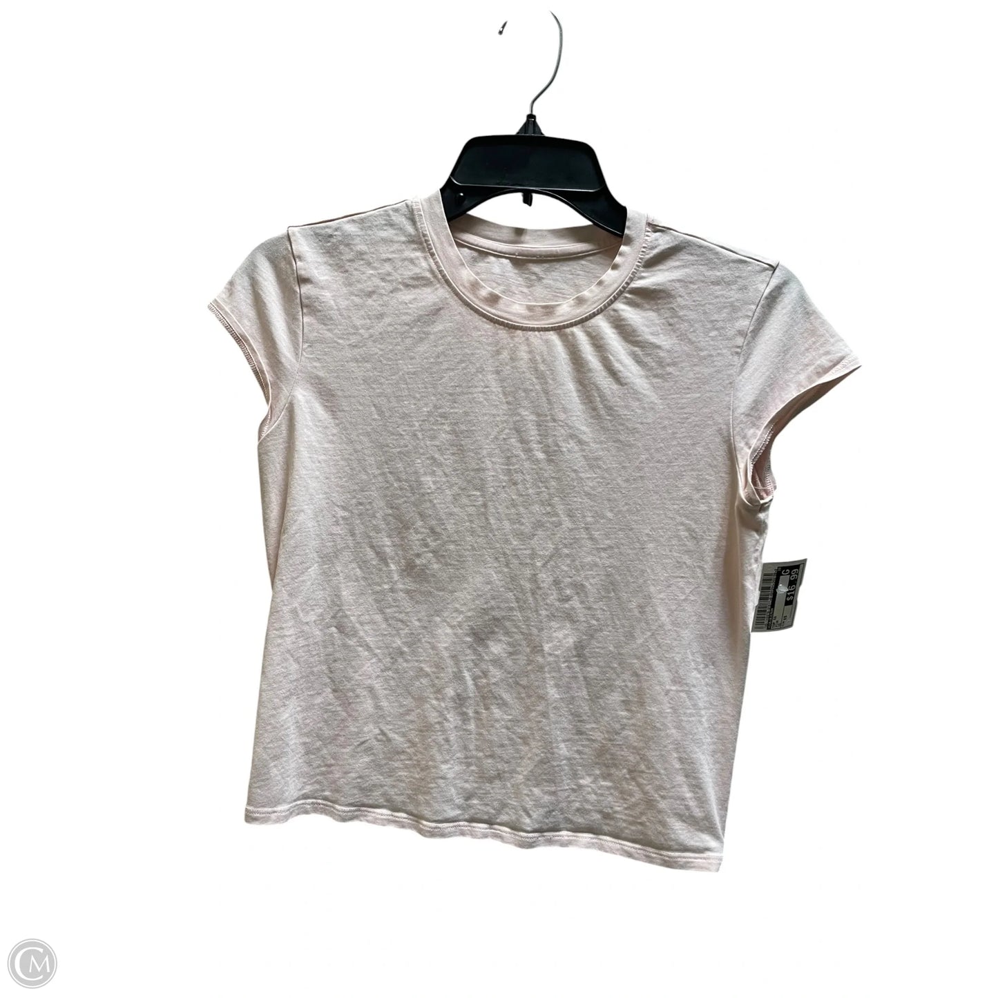 Top Short Sleeve By Lululemon In Pink, Size: Xs