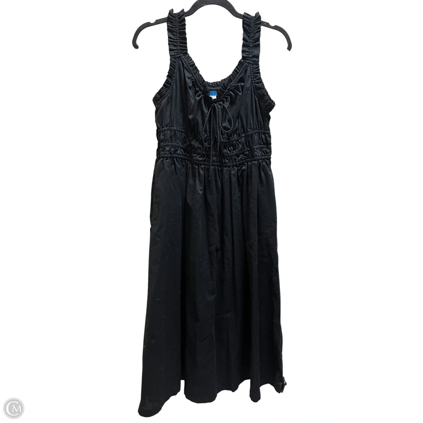 Dress Casual Midi By Old Navy In Black, Size: M