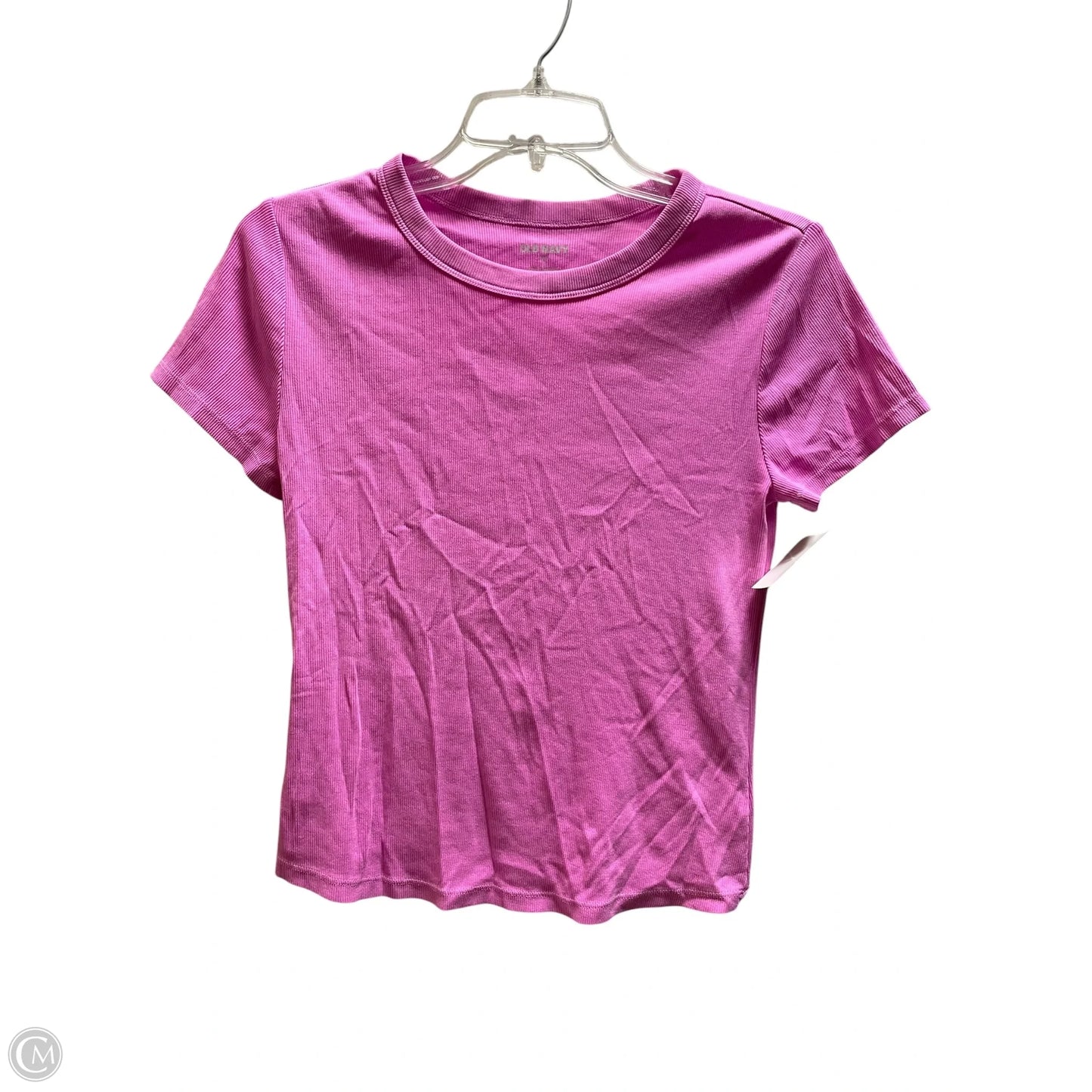 Top Short Sleeve By Old Navy In Pink, Size: M