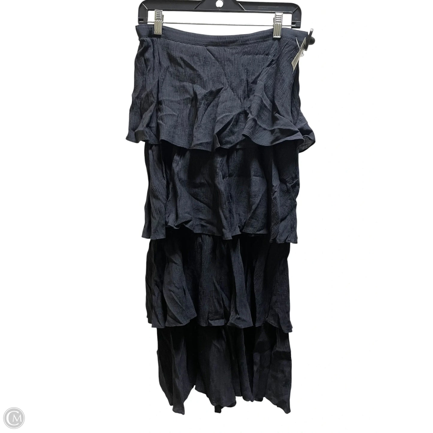 Skirt Maxi By Abercrombie And Fitch In Black, Size: 12